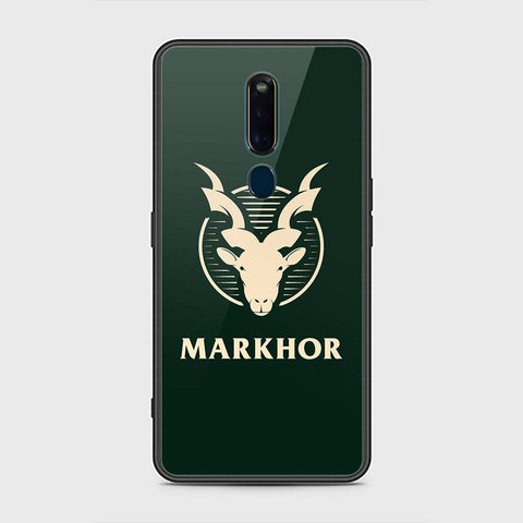 Oppo F11 Pro Cover - Markhor Series - HQ Ultra Shine Premium Infinity Glass Soft Silicon Borders Case
