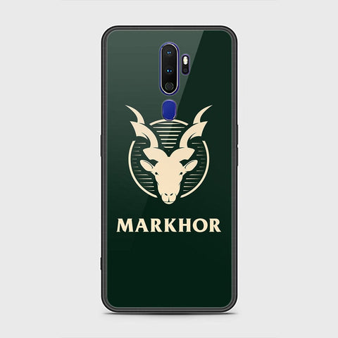 Oppo A5 2020 Cover - Markhor Series - HQ Ultra Shine Premium Infinity Glass Soft Silicon Borders Case