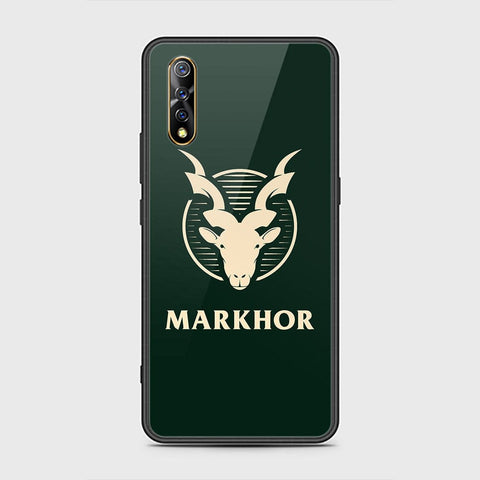 Vivo S1 Cover - Markhor Series - HQ Ultra Shine Premium Infinity Glass Soft Silicon Borders Case