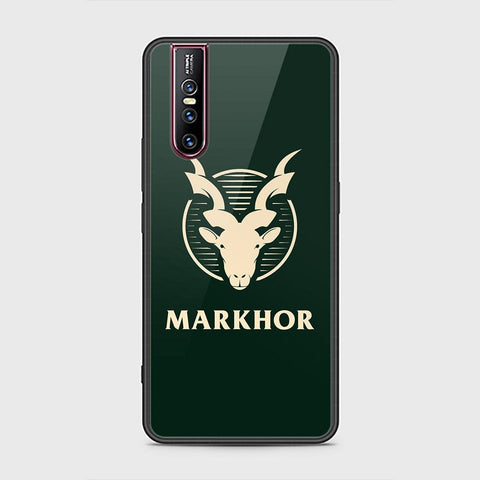 Vivo V15 Pro Cover - Markhor Series - HQ Ultra Shine Premium Infinity Glass Soft Silicon Borders Case