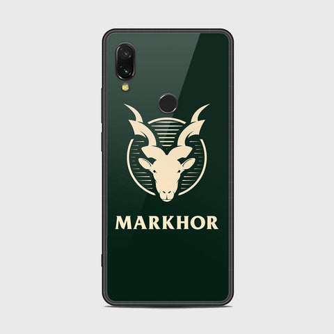 Xiaomi Redmi 7 Cover - Markhor Series - HQ Ultra Shine Premium Infinity Glass Soft Silicon Borders Case