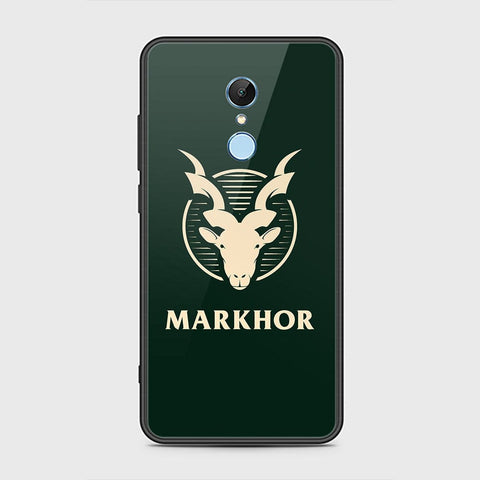 Redmi 5 Plus Cover - Markhor Series - HQ Ultra Shine Premium Infinity Glass Soft Silicon Borders Case