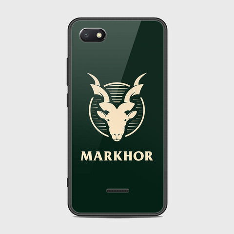 Xiaomi Redmi 6A Cover - Markhor Series - HQ Ultra Shine Premium Infinity Glass Soft Silicon Borders Case