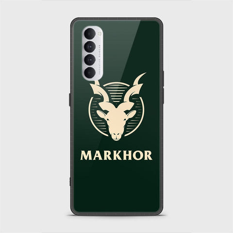 Oppo Reno 4 Pro Cover - Markhor Series - HQ Ultra Shine Premium Infinity Glass Soft Silicon Borders Case