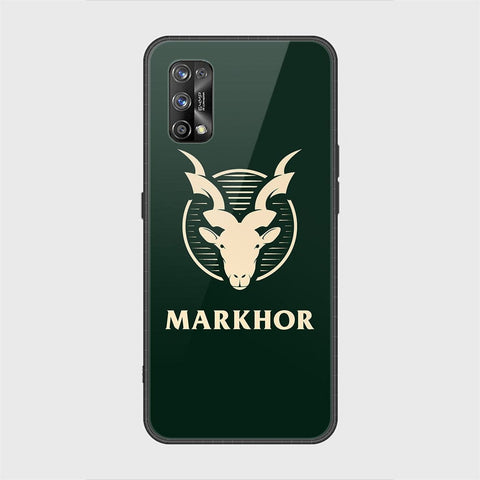 Realme 7 Pro Cover - Markhor Series - HQ Ultra Shine Premium Infinity Glass Soft Silicon Borders Case