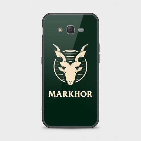 Samsung Galaxy J7 2015 Cover - Markhor Series - HQ Ultra Shine Premium Infinity Glass Soft Silicon Borders Case