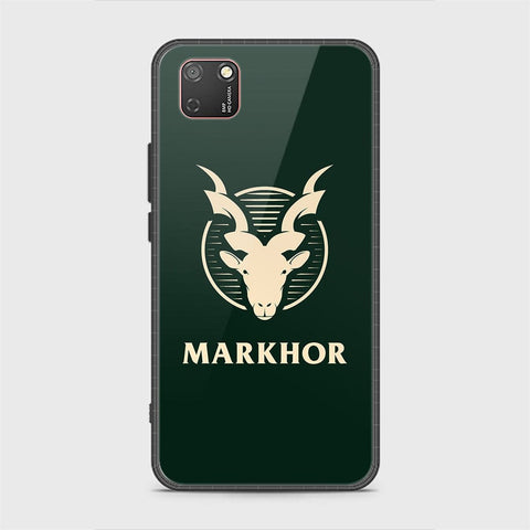 Huawei Y7p Cover - Markhor Series - HQ Ultra Shine Premium Infinity Glass Soft Silicon Borders Case