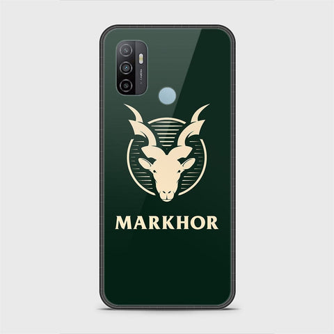Oppo A53s Cover - Markhor Series - HQ Ultra Shine Premium Infinity Glass Soft Silicon Borders Case