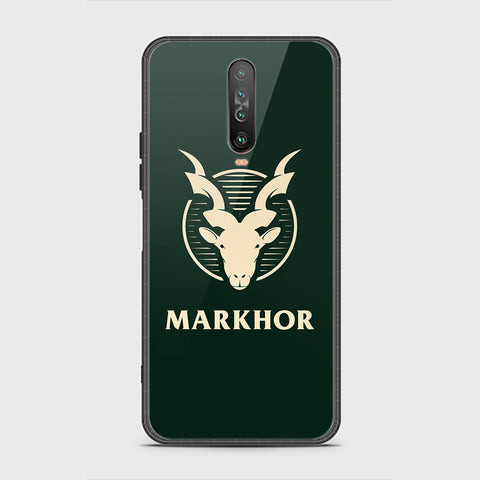 Xiaomi Redmi K30 Cover - Markhor Series - HQ Ultra Shine Premium Infinity Glass Soft Silicon Borders Case