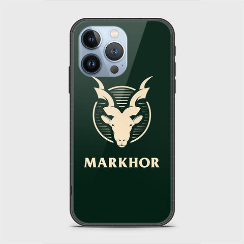 iPhone 13 Pro Cover - Markhor Series - HQ Ultra Shine Premium Infinity Glass Soft Silicon Borders Case