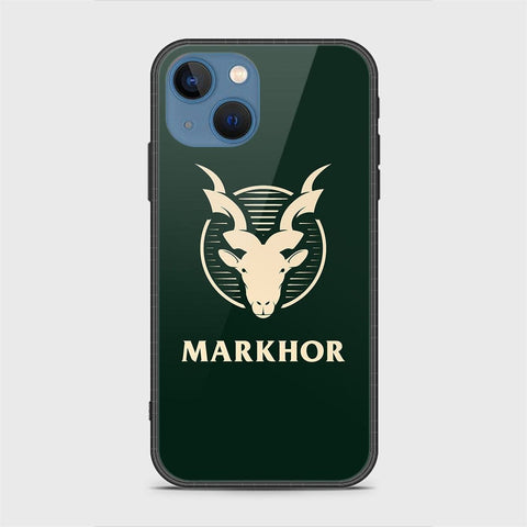 iPhone 13 Cover - Markhor Series - HQ Ultra Shine Premium Infinity Glass Soft Silicon Borders Case