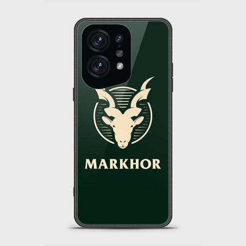 Oppo Find X5 Cover - Markhor Series - HQ Ultra Shine Premium Infinity Glass Soft Silicon Borders Case