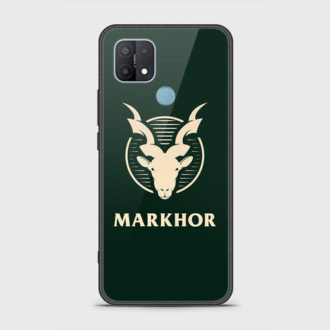 Oppo A35 Cover - Markhor Series - HQ Ultra Shine Premium Infinity Glass Soft Silicon Borders Case