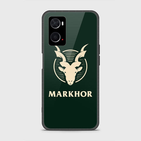 Oppo A76 Cover - Markhor Series - HQ Ultra Shine Premium Infinity Glass Soft Silicon Borders Case