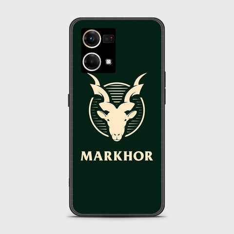 Oppo Reno 8 4G Cover - Markhor Series - HQ Ultra Shine Premium Infinity Glass Soft Silicon Borders Case  b53