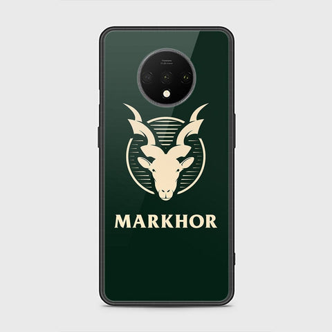OnePlus 7T Cover - Markhor Series - HQ Ultra Shine Premium Infinity Glass Soft Silicon Borders Case
