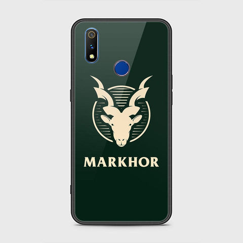 Realme 3i Cover - Markhor Series - HQ Ultra Shine Premium Infinity Glass Soft Silicon Borders Case