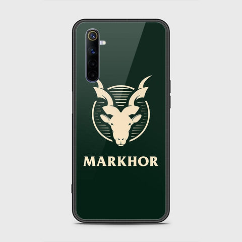 Realme 6 Cover - Markhor Series - HQ Ultra Shine Premium Infinity Glass Soft Silicon Borders Case