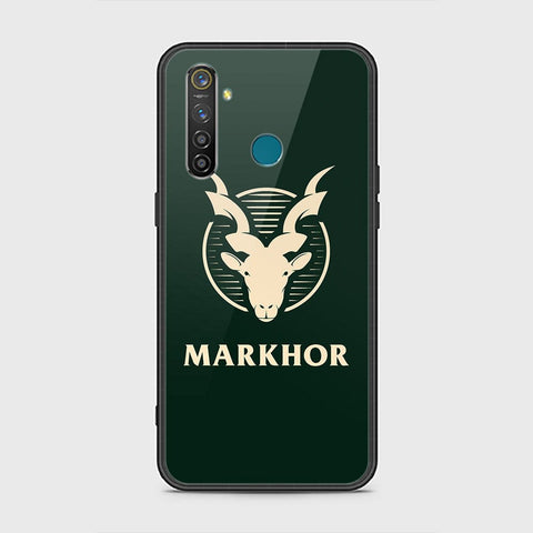 Realme 5 Pro Cover - Markhor Series - HQ Ultra Shine Premium Infinity Glass Soft Silicon Borders Case