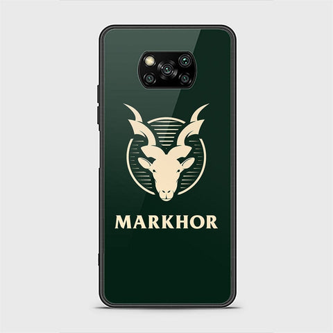 Xiaomi Poco X3 Cover - Markhor Series - HQ Ultra Shine Premium Infinity Glass Soft Silicon Borders Case