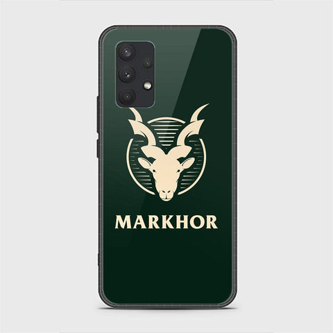 Samsung Galaxy A32 Cover - Markhor Series - HQ Ultra Shine Premium Infinity Glass Soft Silicon Borders Case