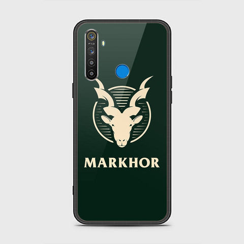 Realme 5i Cover - Markhor Series - HQ Ultra Shine Premium Infinity Glass Soft Silicon Borders Case