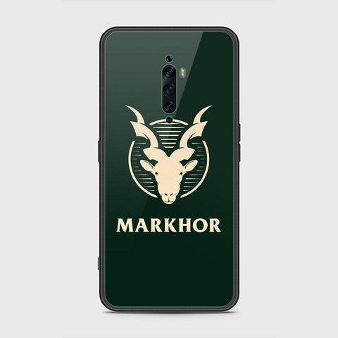 Oppo Reno 2F Cover - Markhor Series - HQ Ultra Shine Premium Infinity Glass Soft Silicon Borders Case