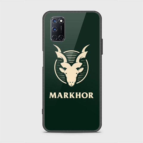 Oppo A52 Cover - Markhor Series - HQ Ultra Shine Premium Infinity Glass Soft Silicon Borders Case