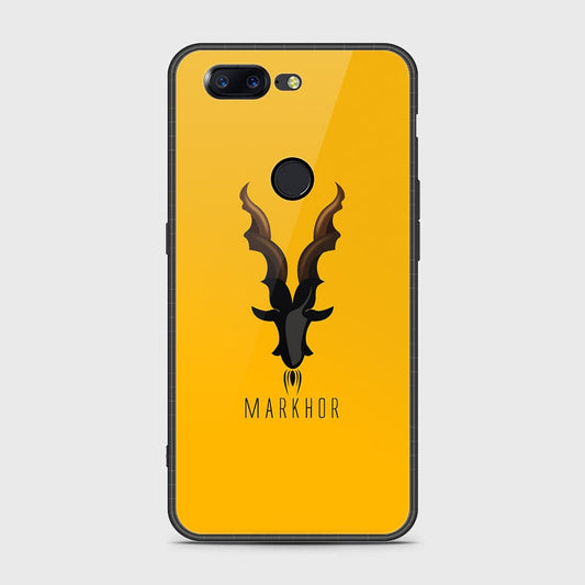 OnePlus 5T Cover - Markhor Series - HQ Ultra Shine Premium Infinity Glass Soft Silicon Borders Case