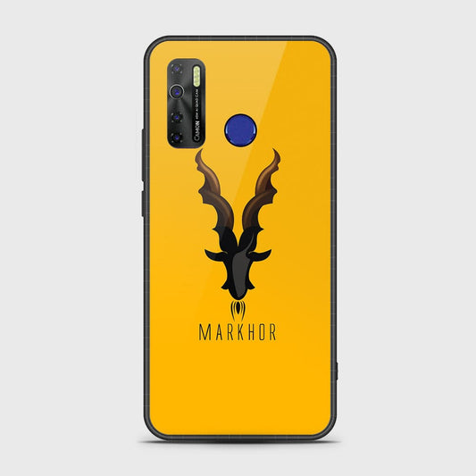 Infinix Hot 9 Cover - Markhor Series - HQ Ultra Shine Premium Infinity Glass Soft Silicon Borders Case