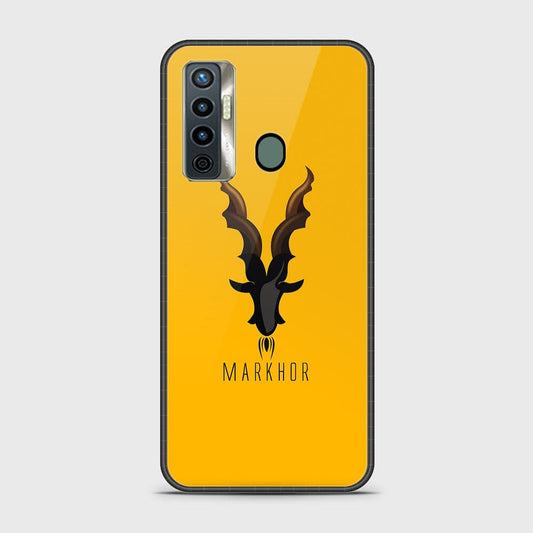 Tecno Camon 17 Cover - Markhor Series - HQ Ultra Shine Premium Infinity Glass Soft Silicon Borders Case