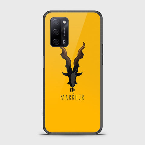 Oppo A55 4G Cover - Markhor Series - HQ Ultra Shine Premium Infinity Glass Soft Silicon Borders Case