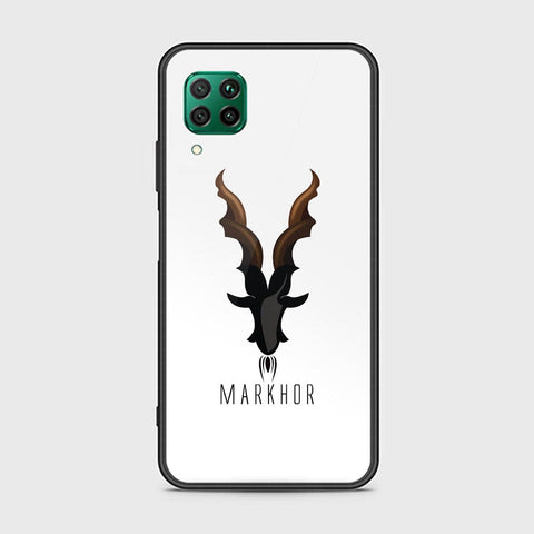 Huawei Nova 6 SE Cover - Markhor Series - HQ Ultra Shine Premium Infinity Glass Soft Silicon Borders Case