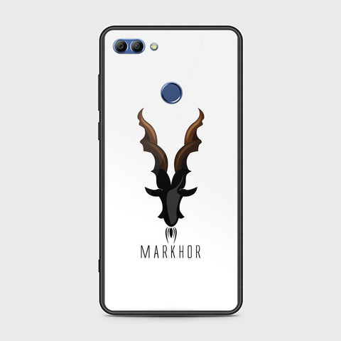 Huawei Y9 2018 Cover - Markhor Series - HQ Ultra Shine Premium Infinity Glass Soft Silicon Borders Case