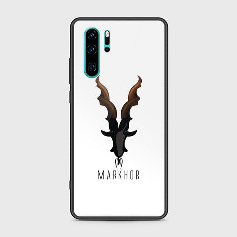 Huawei P30 Pro Cover - Markhor Series - HQ Ultra Shine Premium Infinity Glass Soft Silicon Borders Case