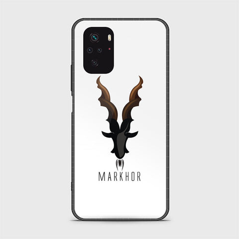 Xiaomi Redmi Note 10 4G Cover - Markhor Series - HQ Ultra Shine Premium Infinity Glass Soft Silicon Borders Case