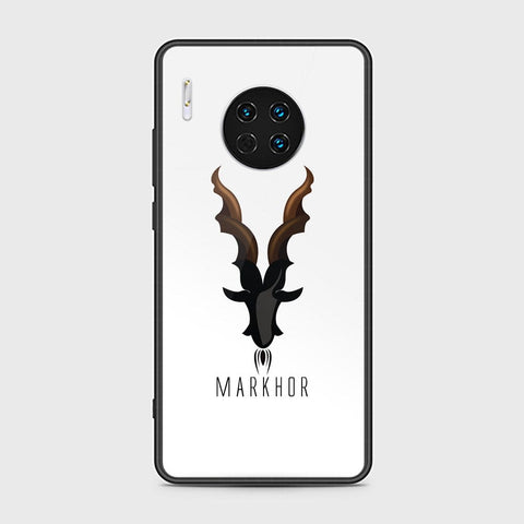 Huawei Mate 30 Cover - Markhor Series - HQ Ultra Shine Premium Infinity Glass Soft Silicon Borders Case