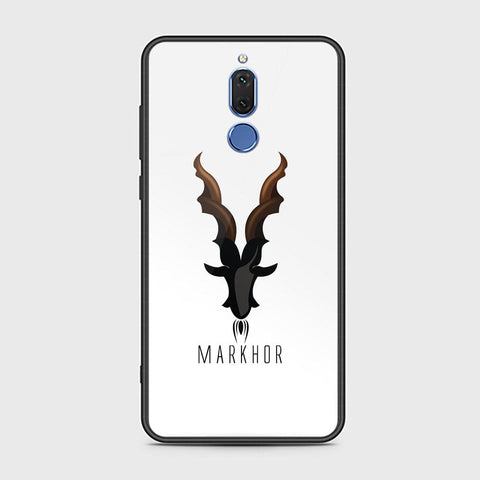 Huawei Mate 10 Lite Cover - Markhor Series - HQ Ultra Shine Premium Infinity Glass Soft Silicon Borders Case