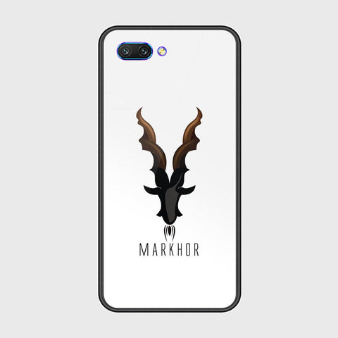 Huawei Honor 10 Cover - Markhor Series - HQ Ultra Shine Premium Infinity Glass Soft Silicon Borders Case