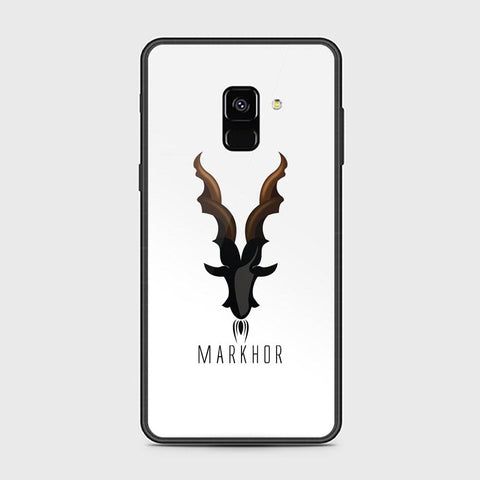 Samsung Galaxy A8 2018 Cover - Markhor Series - HQ Ultra Shine Premium Infinity Glass Soft Silicon Borders Case