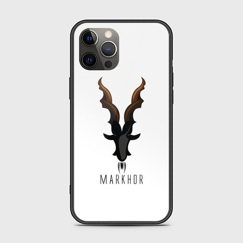 iPhone 12 Pro Cover - Markhor Series - HQ Ultra Shine Premium Infinity Glass Soft Silicon Borders Case
