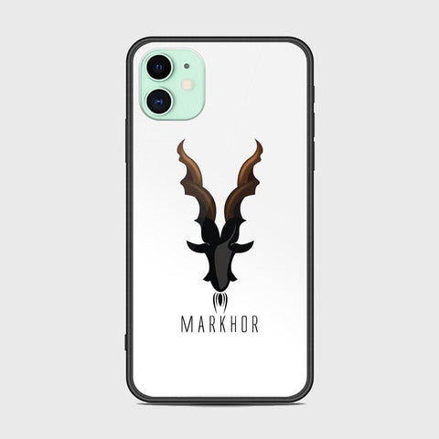 iPhone 11 Cover - Markhor Series - HQ Ultra Shine Premium Infinity Glass Soft Silicon Borders Case