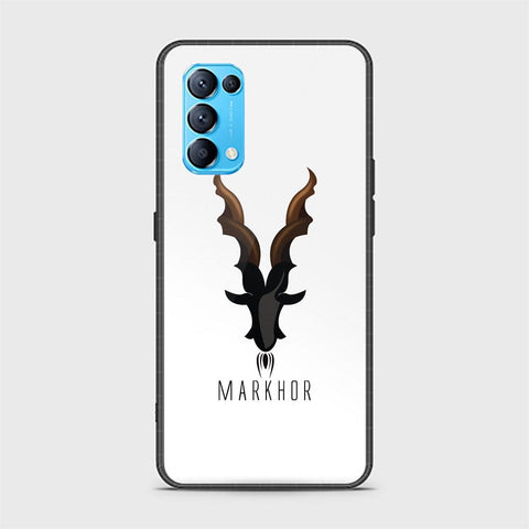 Oppo Find X3 Lite Cover - Markhor Series - HQ Ultra Shine Premium Infinity Glass Soft Silicon Borders Case