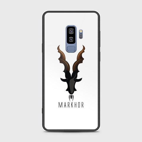 Samsung Galaxy S9 Plus Cover - Markhor Series - HQ Ultra Shine Premium Infinity Glass Soft Silicon Borders Case