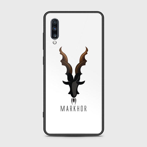 Samsung Galaxy A70 Cover - Markhor Series - HQ Ultra Shine Premium Infinity Glass Soft Silicon Borders Case