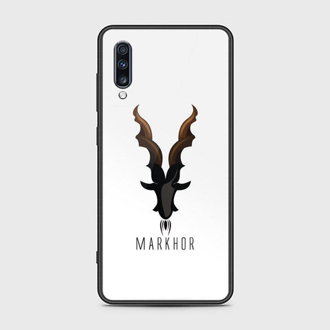 Samsung Galaxy A70s Cover - Markhor Series - HQ Ultra Shine Premium Infinity Glass Soft Silicon Borders Case