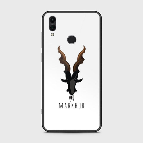 Huawei Honor 10 Lite Cover - Markhor Series - HQ Ultra Shine Premium Infinity Glass Soft Silicon Borders Case  G63
