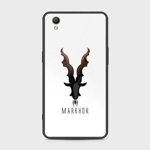 Oppo A37 Cover - Markhor Series - HQ Ultra Shine Premium Infinity Glass Soft Silicon Borders Case