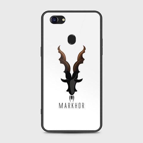 Oppo F5 Cover - Markhor Series - HQ Ultra Shine Premium Infinity Glass Soft Silicon Borders Case
