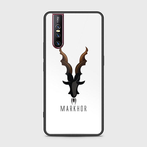 Vivo V15 Pro Cover - Markhor Series - HQ Ultra Shine Premium Infinity Glass Soft Silicon Borders Case